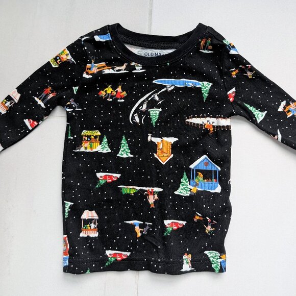 (4/$20) Old Navy - Printed Snug-Fit Pajama Set for Toddler & Baby - Picture 3 of 8